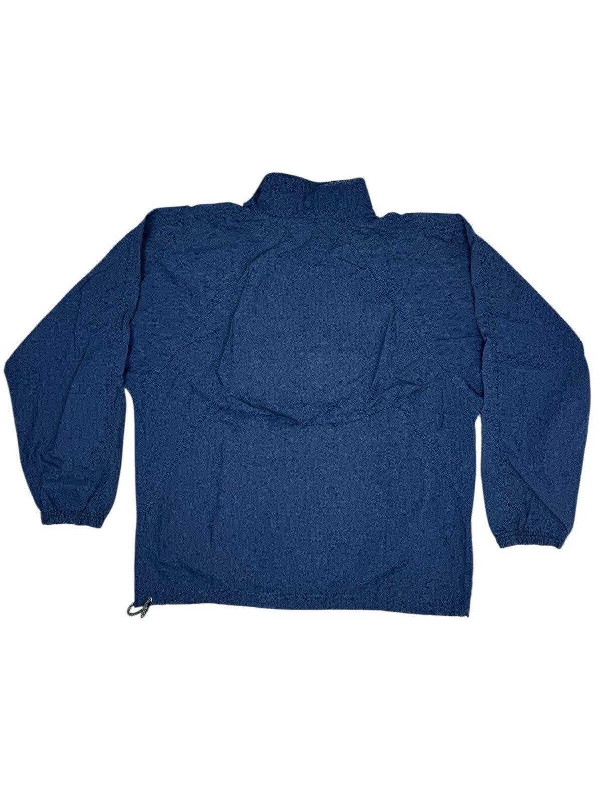 Reebok Retro Blue Nylon Zip Track Jacket Small