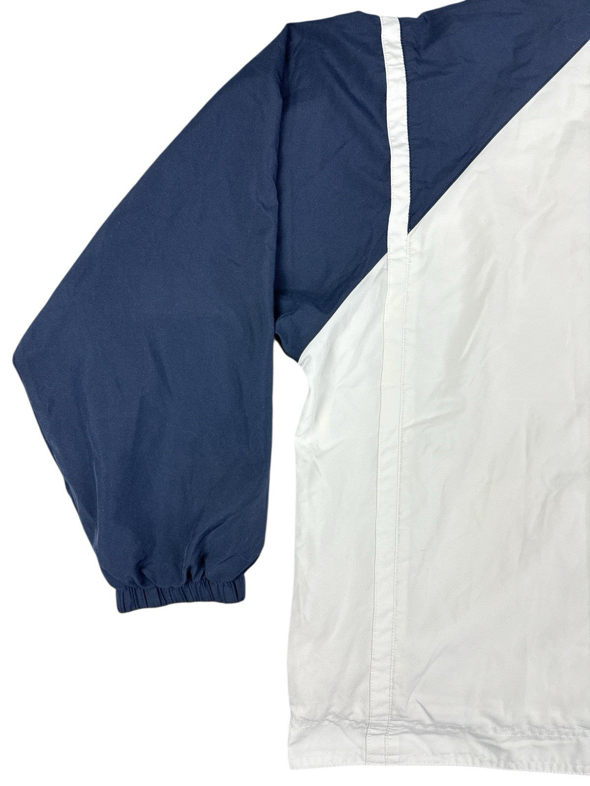 Adidas Vintage White Zip Track Jacket Size 14