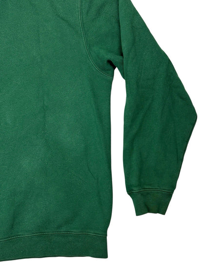 Adidas Green Embroidered Football Hoodie Small