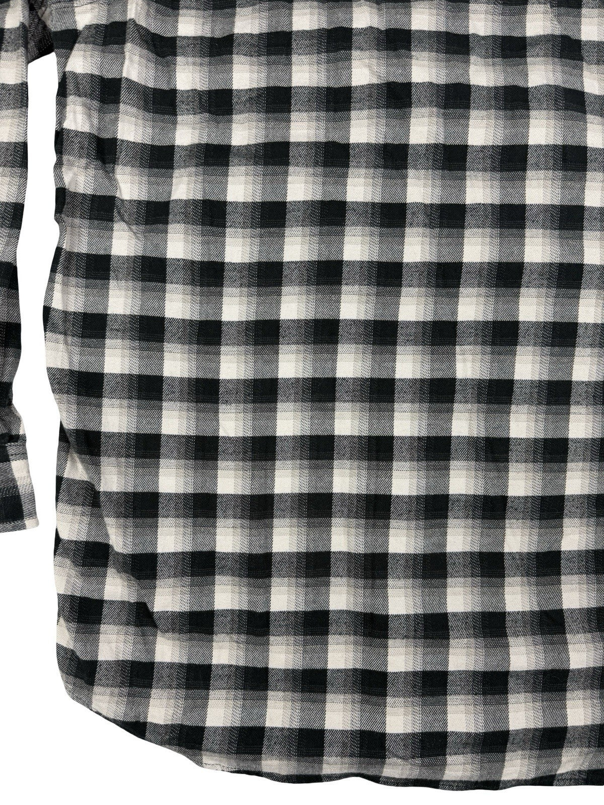 Carhartt Black Plaid Hamilton Relaxed Fit Button Shirt XL