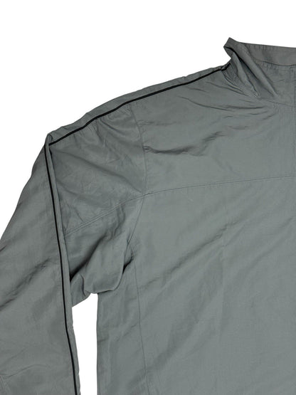 Reebok Grey Retro Lined Zip Track Jacket 2XL