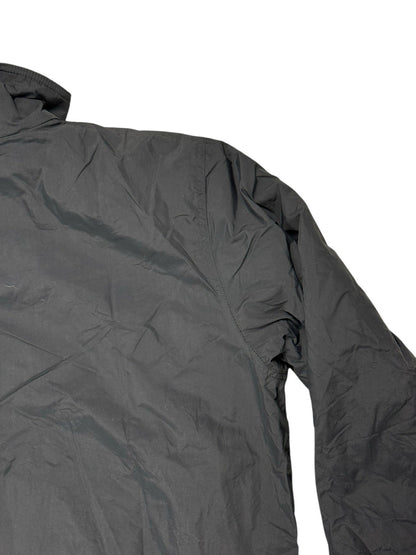 LL Bean Black Zip Fleece Lined Jacket Large