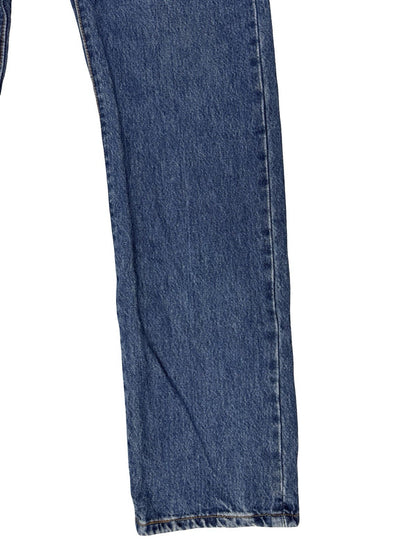 Levi's 501 Original Blue Denim Straight Leg Jeans Size 29W 30L