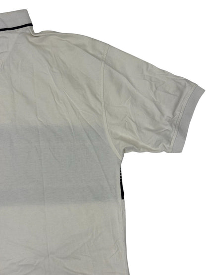 Tommy Hilfiger White Polo Top Medium