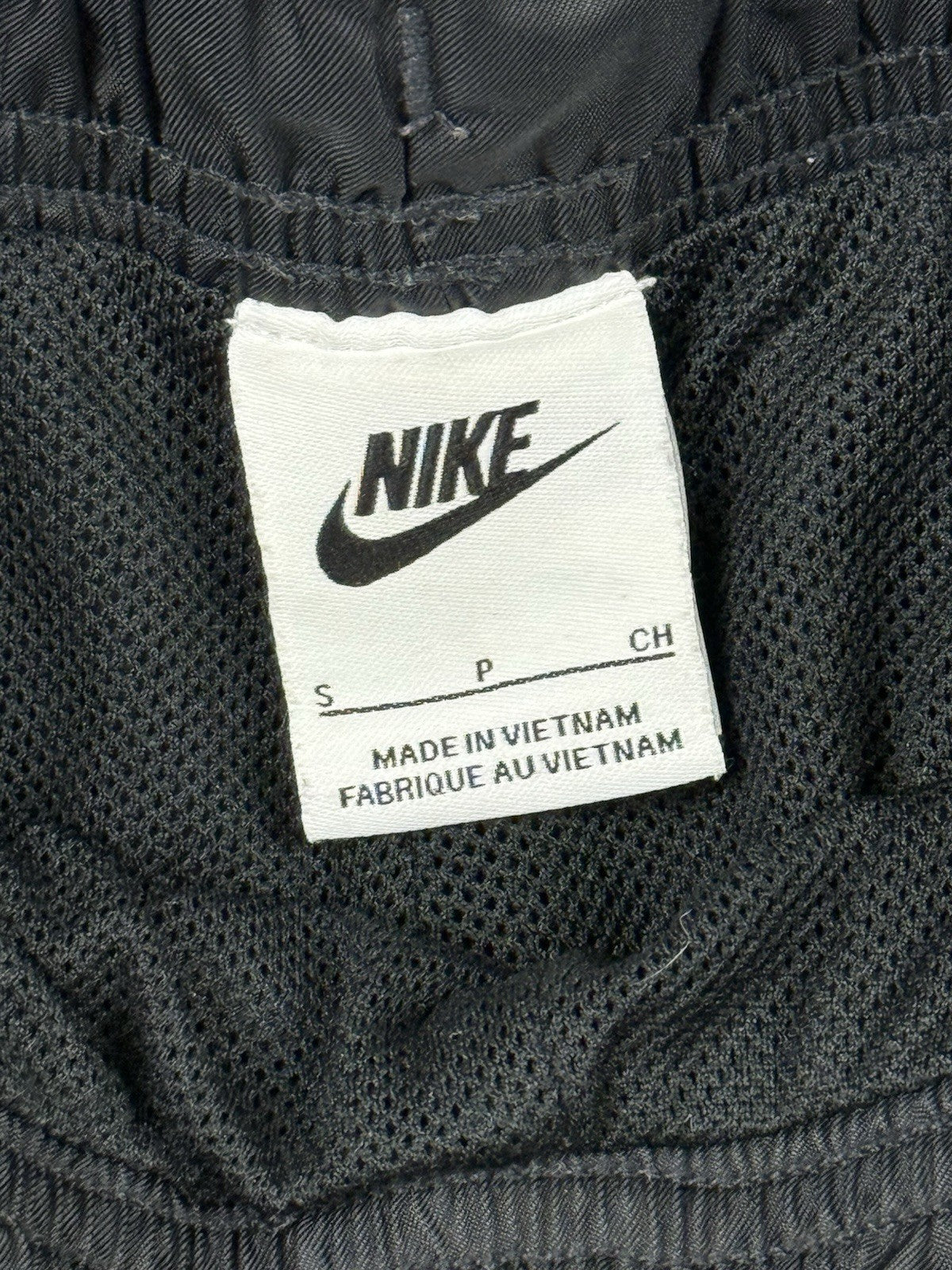 Nike Black Woven Mesh Lined Flow Shorts Small