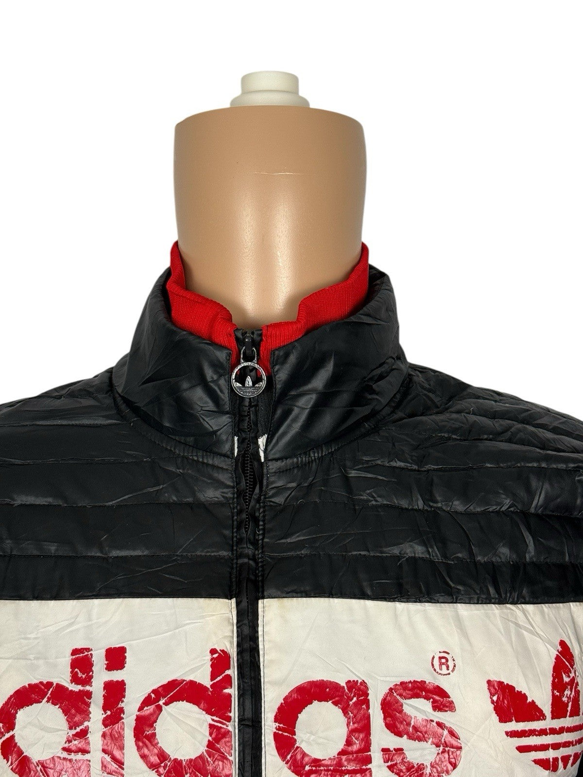 Adidas Firebird Black Down Jacket Medium