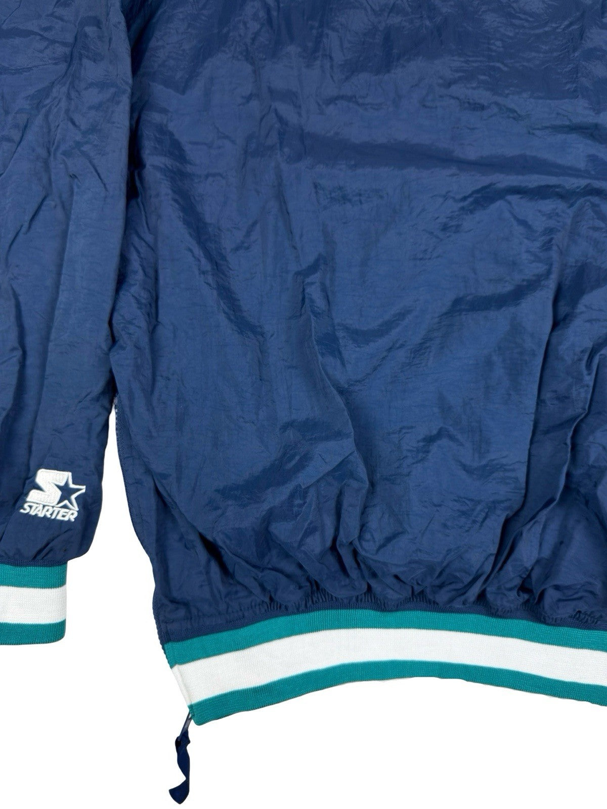 Starter Vintage Seattle Mariners Blue Pullover Windbreaker Jumper Medium