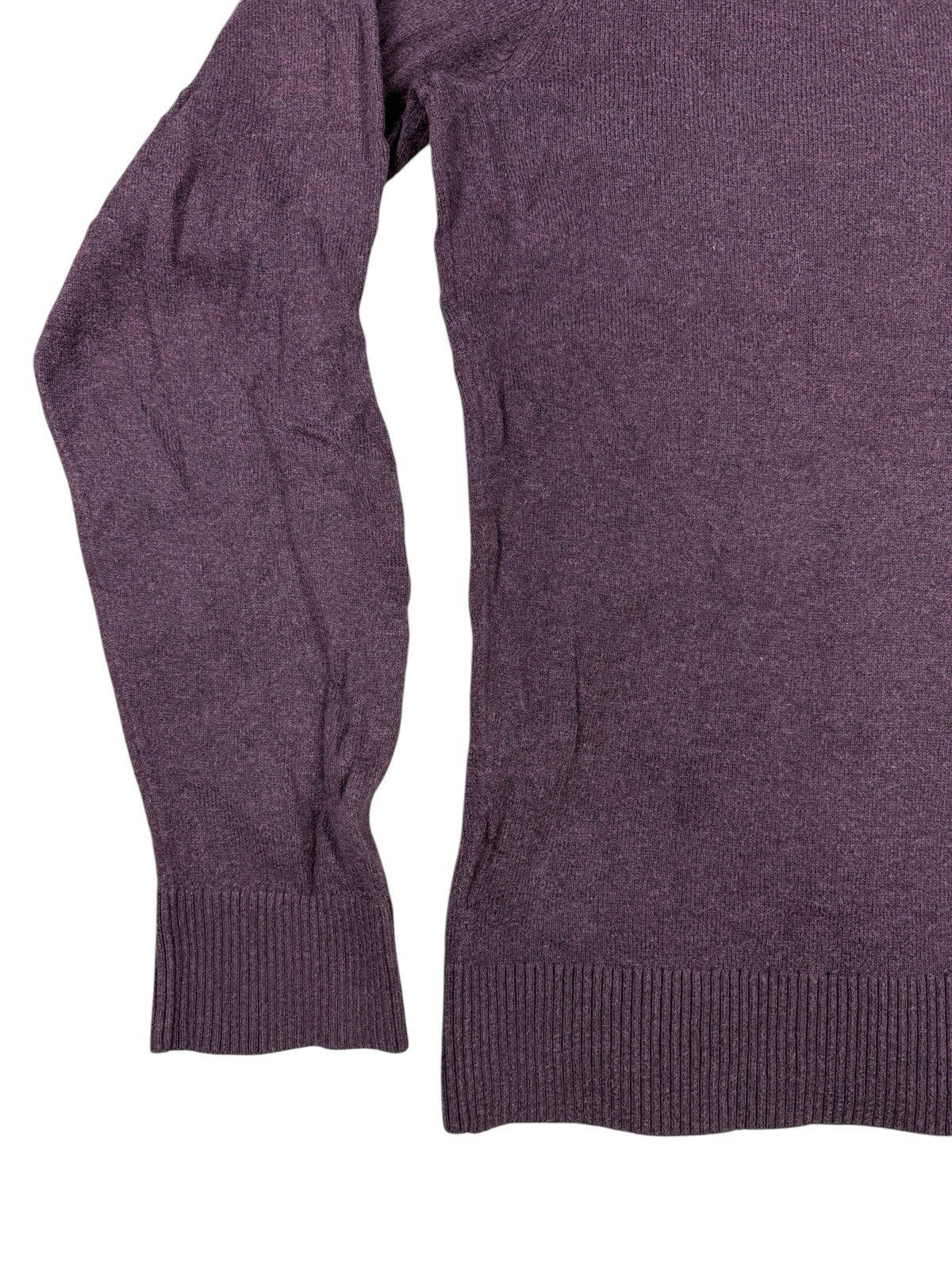 Tommy Hilfiger Purple Prima Cotton Cashmere Jumper Sweater XL