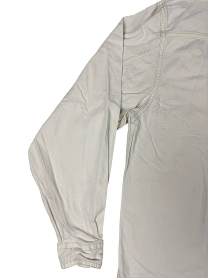 Levi's Vintage 90s White Button Cotton Western Shirt Size Small