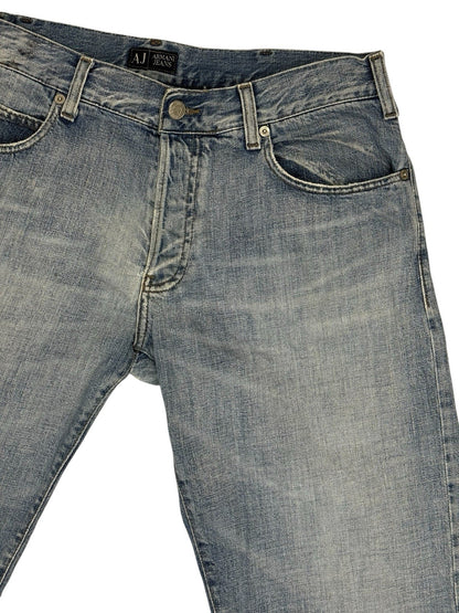 Armani Jeans Blue Denim Jeans 36W 32L
