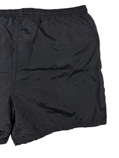 Champion Vintage 90's Black Nylon Webbed Lining Swim Trunks Medium (32-34)