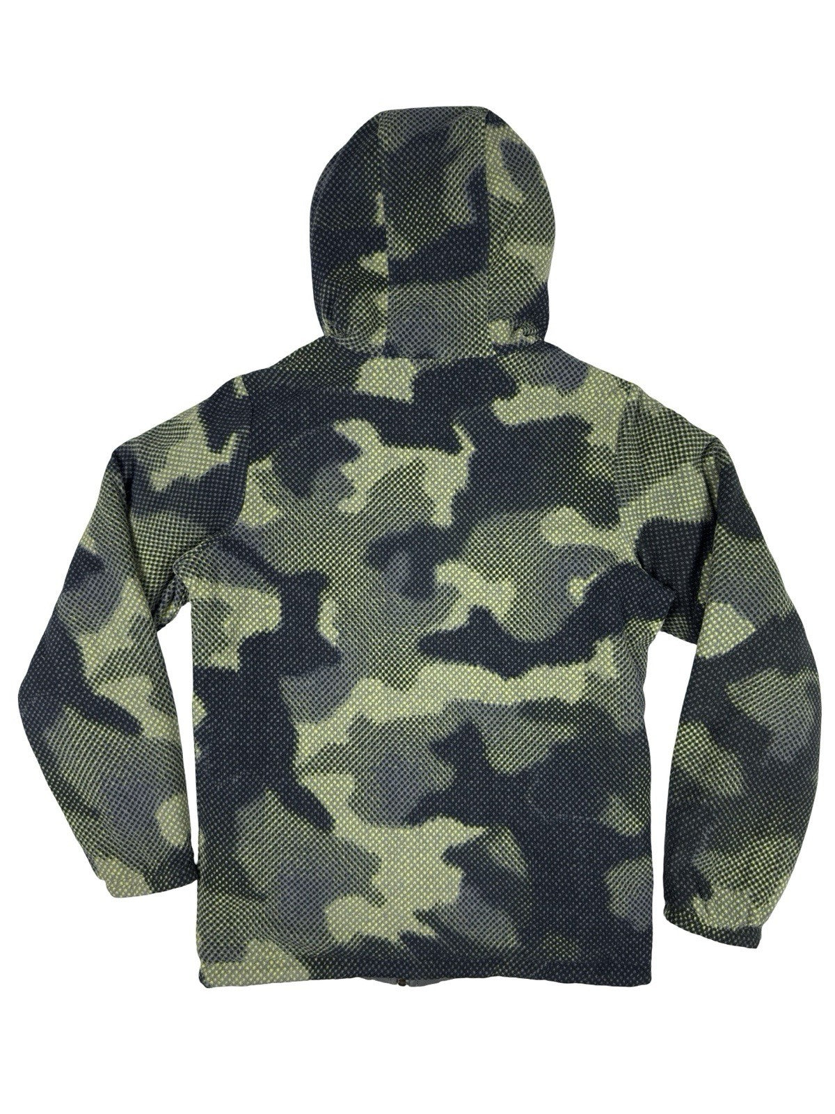 Columbia Grey Reversible Puffer Hooded Jacket Youth Large (14/16)