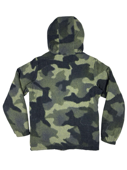Columbia Grey Reversible Puffer Hooded Jacket Youth Large (14/16)