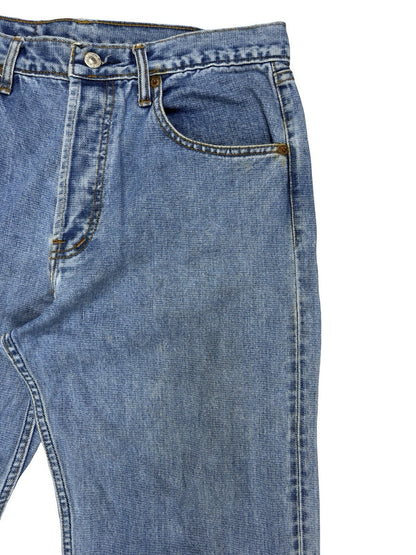 Levi's 501 Vintage Relaxed Fit Tapered Leg Blue Denim Jeans 34W 34L USA