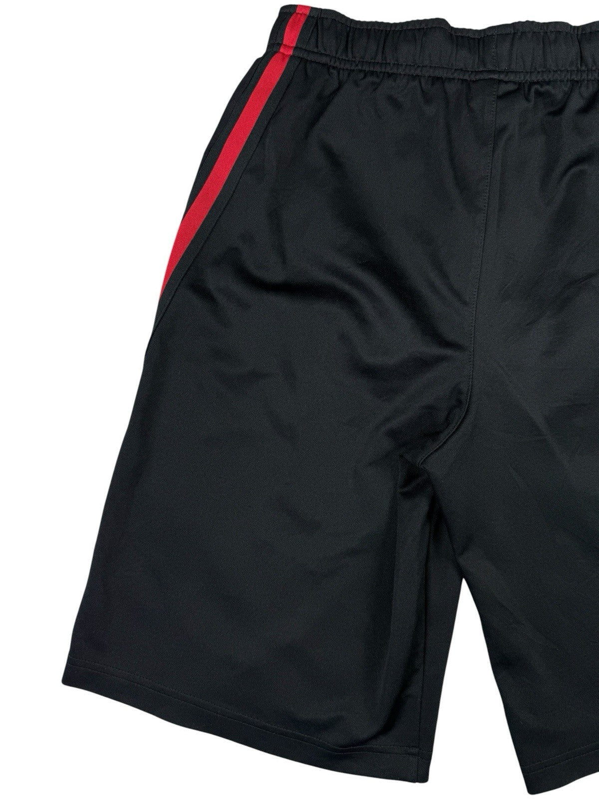 Nike Black Red Polyester Sport Shorts Large