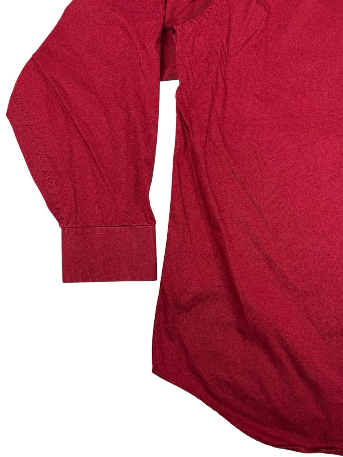 IZOD Retro Red Button Up Collared Shirt 2XL