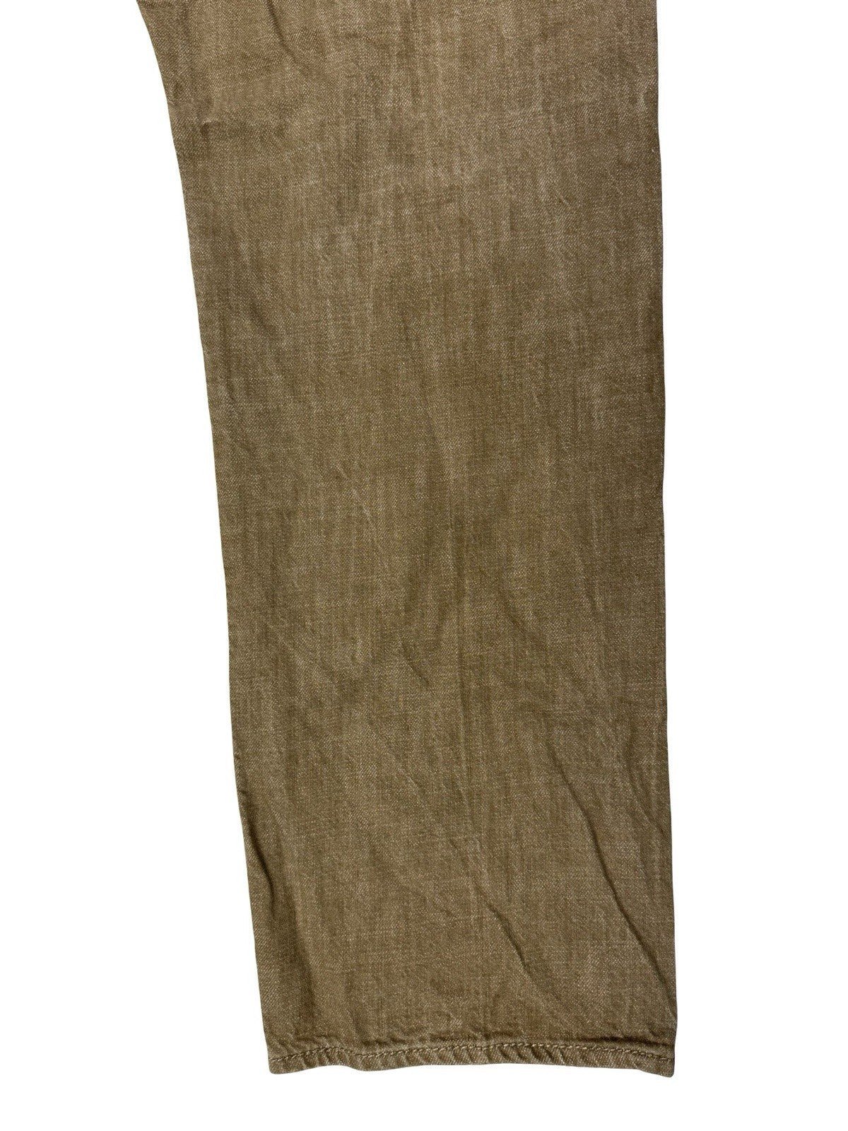 Levi's 501 Brown White Oak Cone Denim Jeans 38W 32L