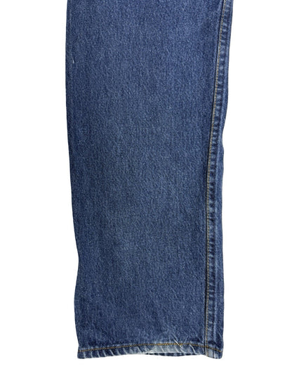 Levi's 501 Vintage 90's Blue Denim Jeans 34W 34L Made in USA