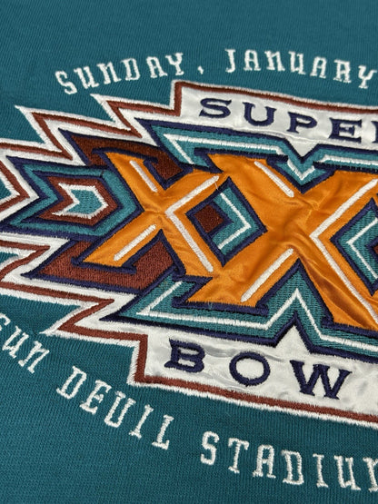 Superbowl 30 Vintage Blue Starter Jumper XL