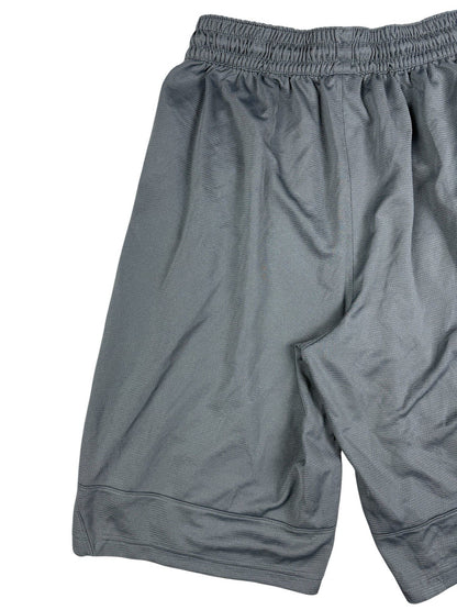 Nike Grey Dri Fit Polyester Active Sport Basketball Shorts Large