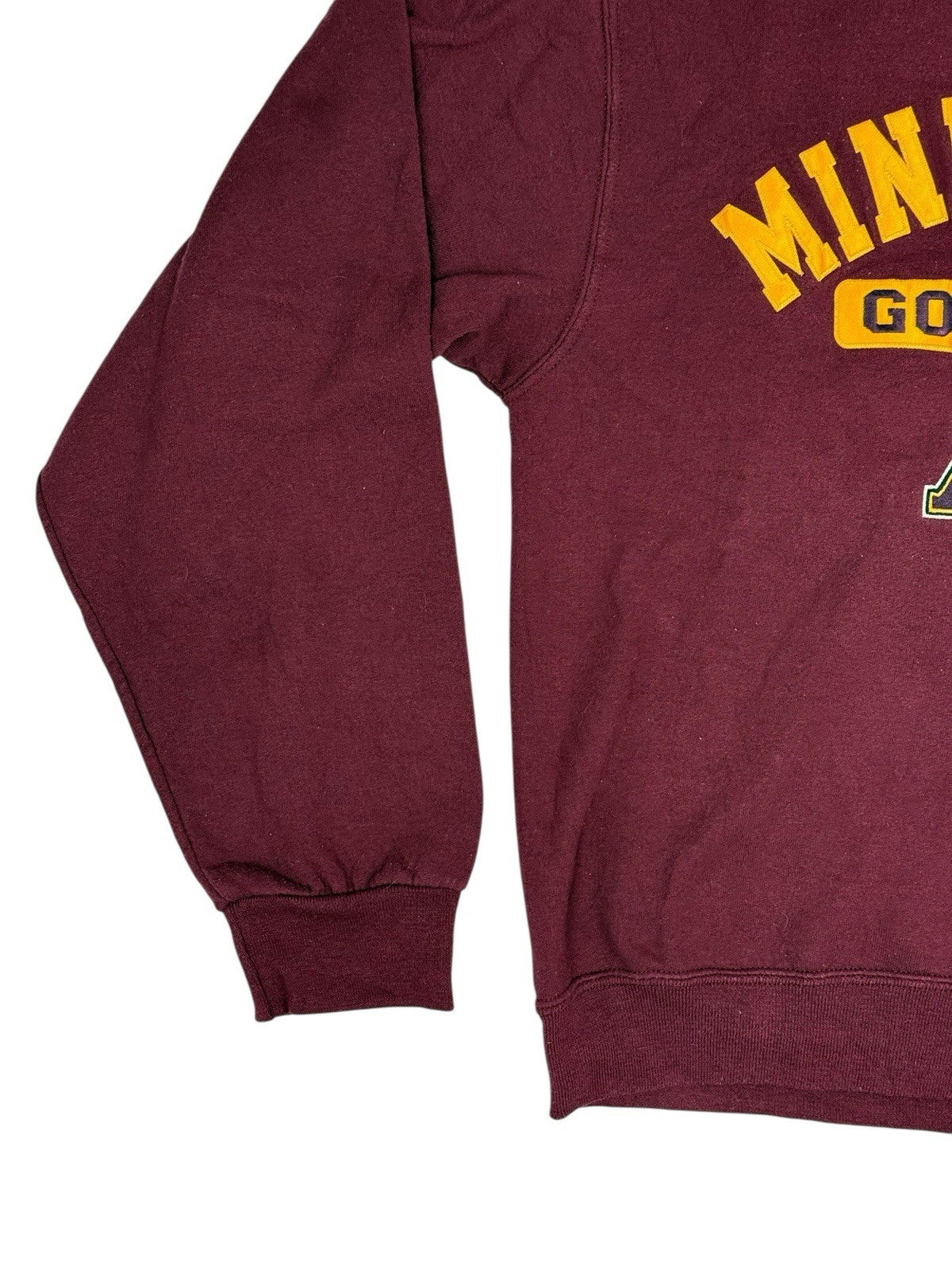 University of Minnesota Gophers Red Embroidered American College Jumper Small