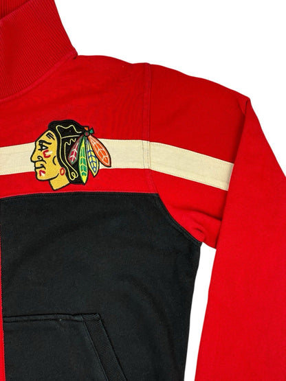 Chicago Blackhawks Old Time Hockey Zip Jacket Small