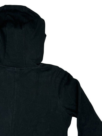Nike Black Zip Through Printed Logo Running Hoodie Jacket Small