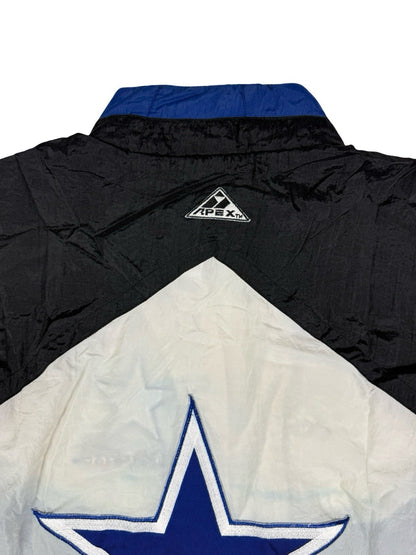 NFL Apex One Vintage Pro Line Dallas Cowboys Windbreaker Jacket Large