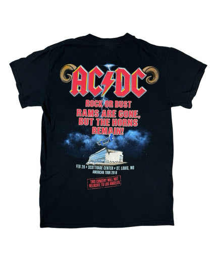 AC/DC Black Rock or Bust St Louis American Tour Top Small