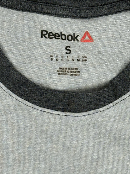 Reebok Grey 3/4 Long Sleeve Top Small