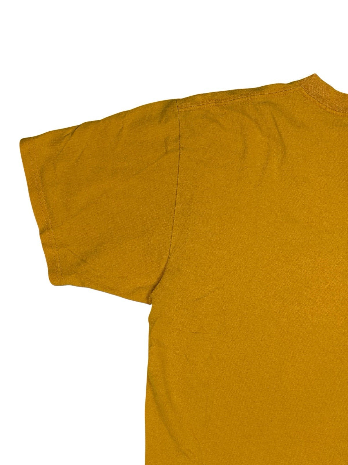 Iowa Hawkeyes Retro Yellow Printed Cotton American College Sports Top Large