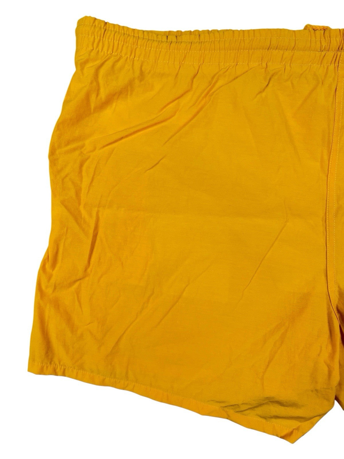 Vintage IZOD Lacoste Yellow Sport Swim Short Trunks Large