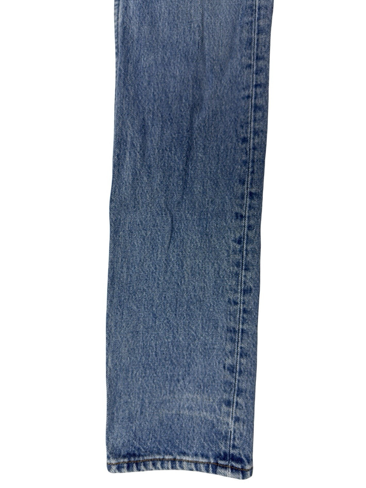 Levi's 501 Vintage Blue Straight Fit Women's Denim Jeans 25W 34L Made In USA
