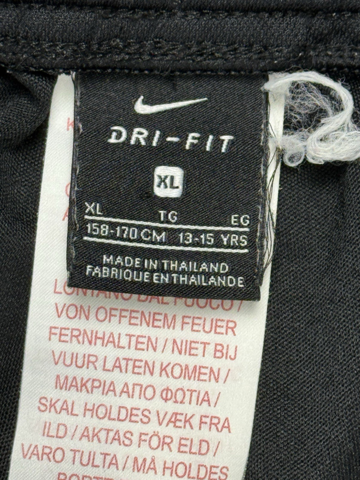 Nike Dri Fit Black Sports Training Leggings Youth XL (13-15YRS)
