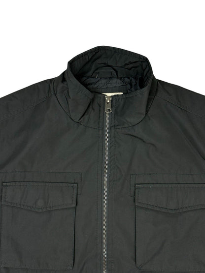 Stradivarius Black Insulated Bomber Jacket Large