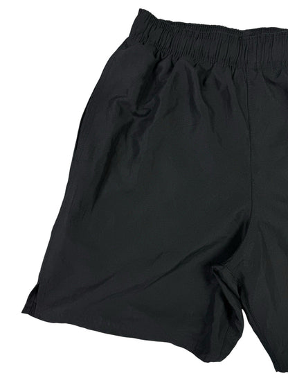 Nike Swim Black Polyester Web Lined Swim Trunk Shorts Small