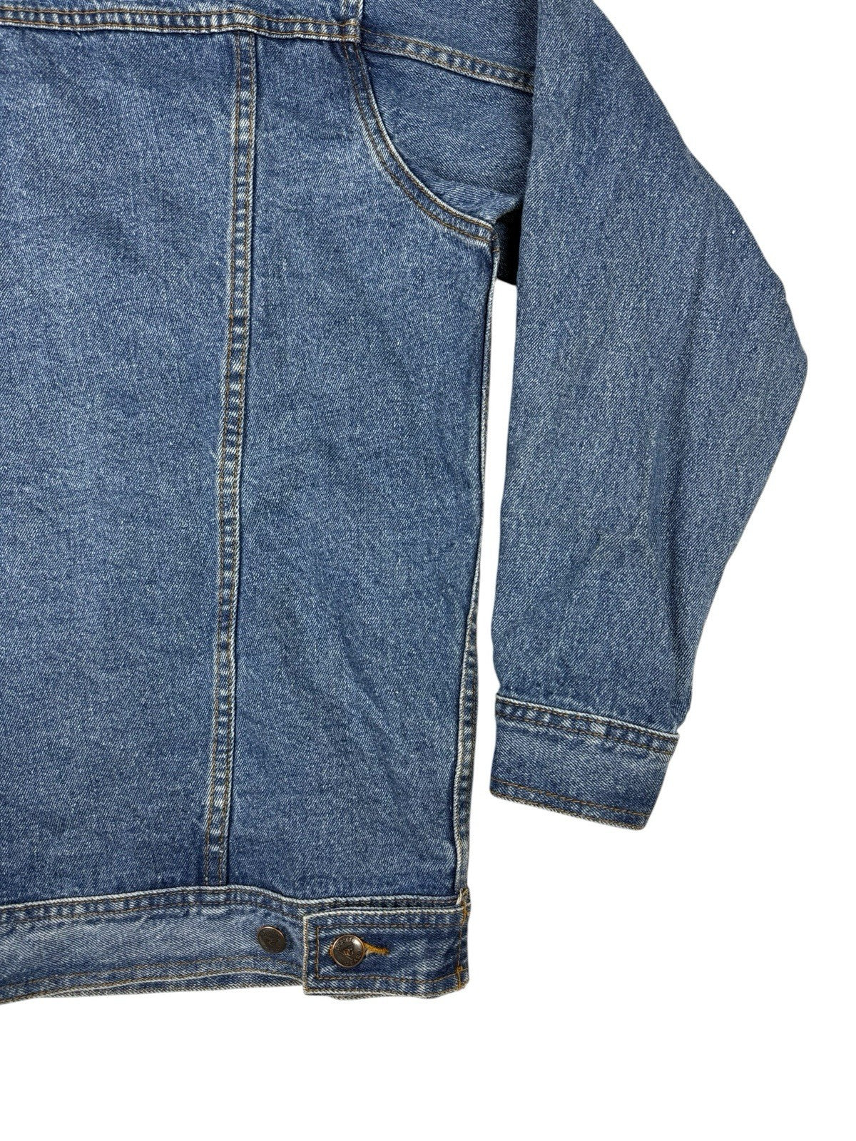 Denim Gear Retro Midwash Blue Cotton Jacket Medium