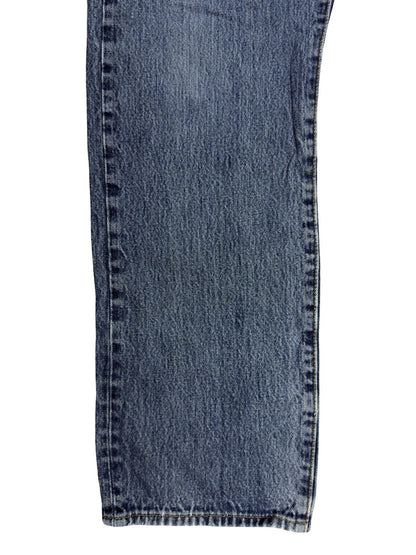 Levi's 501 Blue Straight Leg Denim Jeans 36W 32L