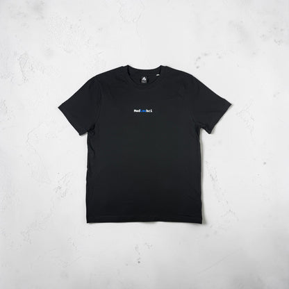 Paisley Black Organic Cotton T-Shirt